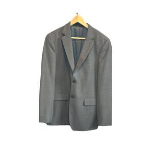 Jack Spade Blazer Suit Jacket Wool Blend Double Vented Gray Men Size 42R
